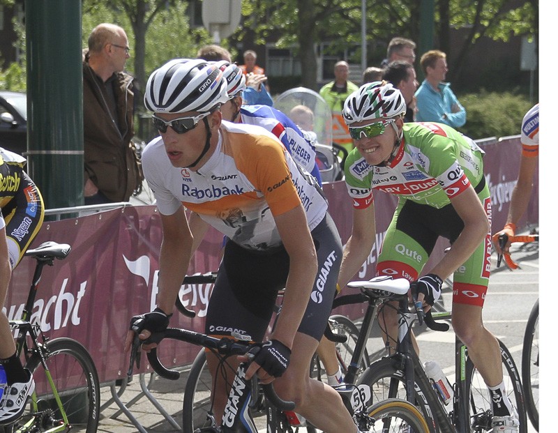 Tusveld op podium in Piccolo Lombardia