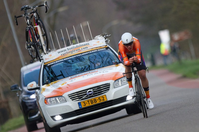 Van Dijk wint tijdrit Energiewacht Tour