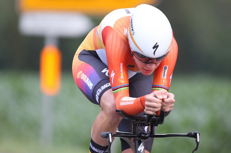 Van Dijk is derde in Chrono Champenois