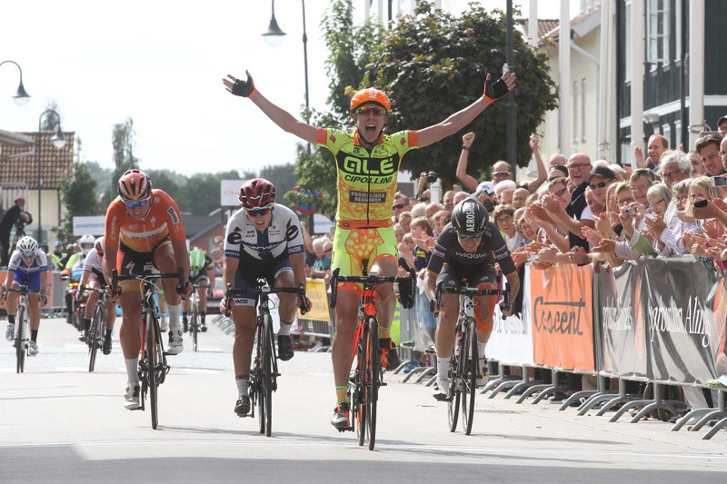 Blaak is derde in Vargarda Road Race