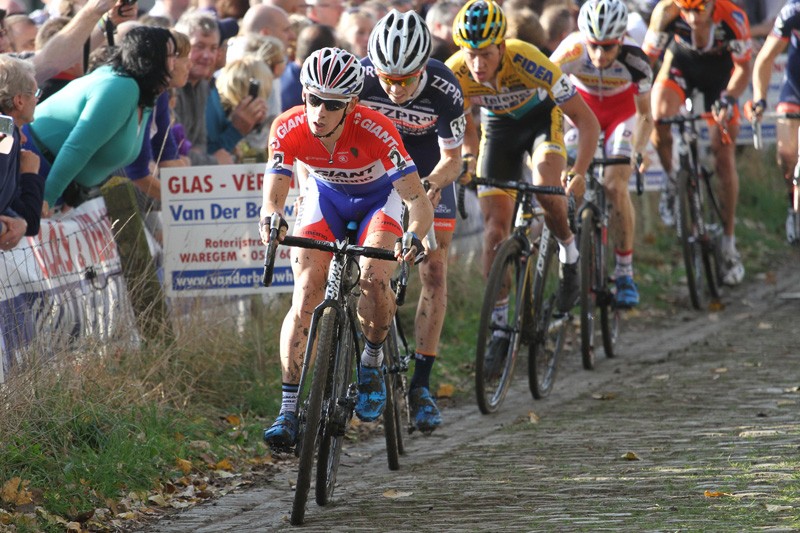 Van der Haar zesde in Koppenbergcross