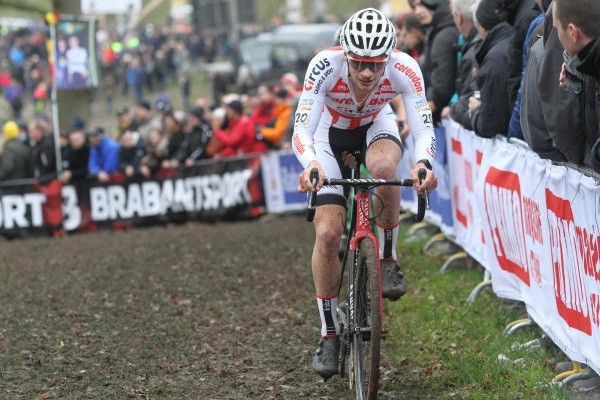 David van der Poel derde in Essen