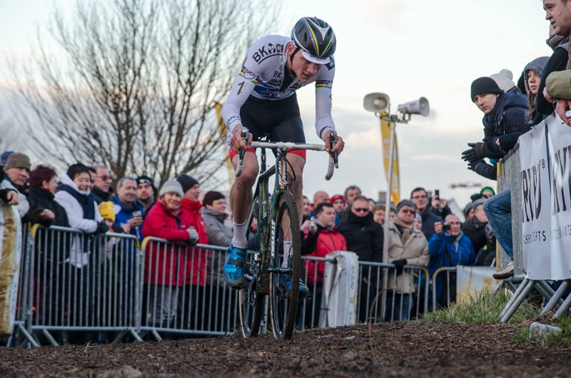 Van der Poel wordt vijfde in Eeklo