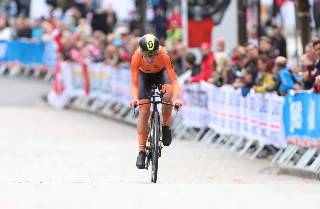 Van Vleuten naar wereldtitel tijdrijden