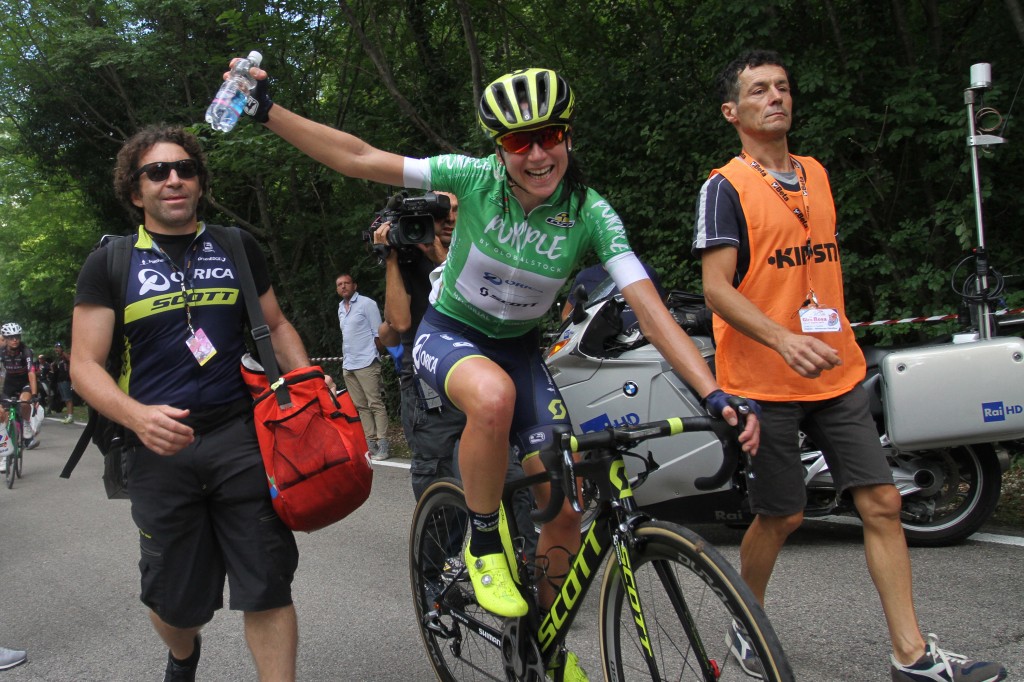 Van Vleuten wint in Giro Rosa