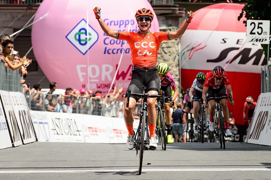 CCC-Liv met drie Nederlandse vrouwen naar Giro