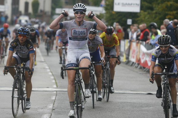 Kirsten Wild wint in Lotto Belisol Belgium Tour