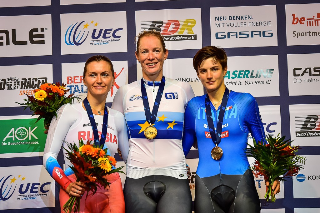 Kirsten Wild wint goud op EK afvalkoers