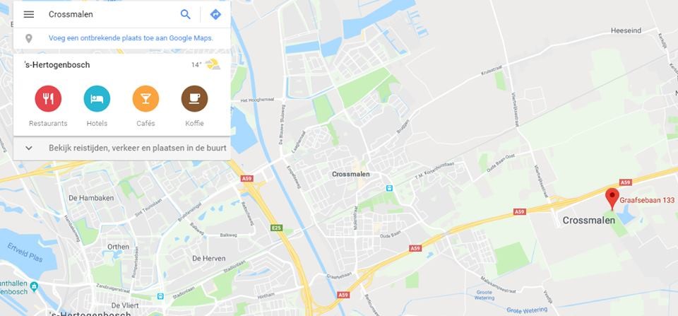 Rosmalen staat deze week als Crossmalen op kaart