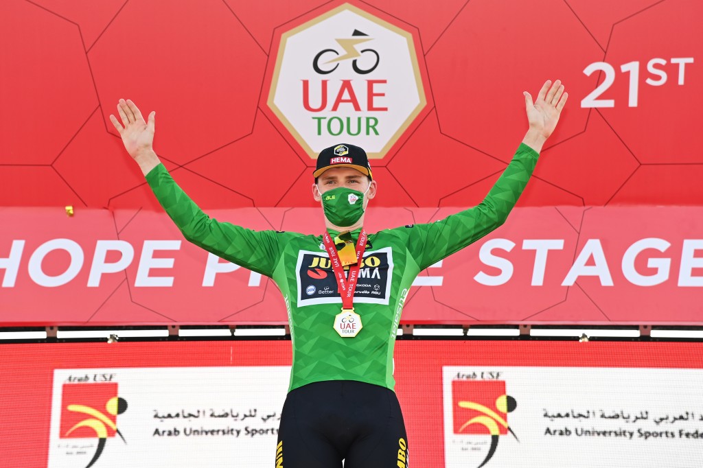 Dekker herovert puntentrui in UAE Tour