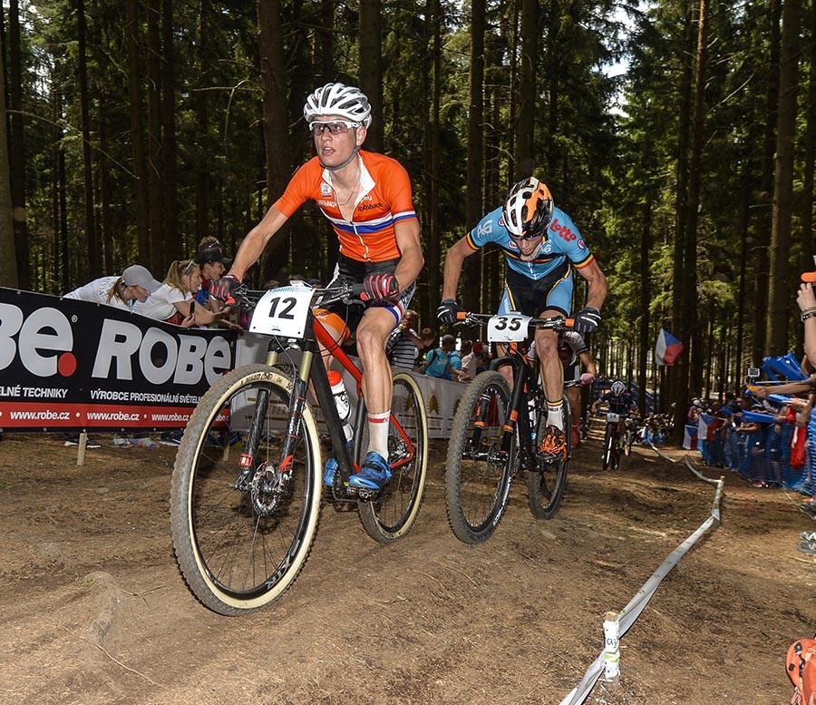 Milan Vader achtste op WK MTB Beloften