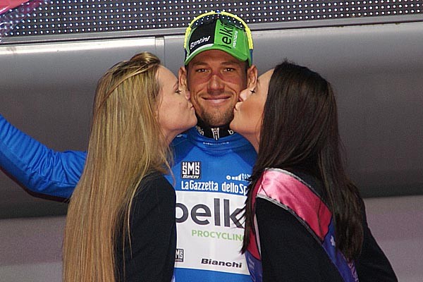 Tjallingii verovert bergtrui in Giro d'Italia