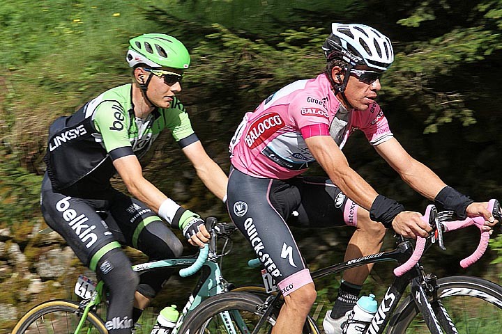Kelderman vierde in loodzware bergrit Giro