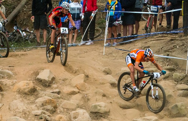 Van der Heijden verovert brons op WK MTB