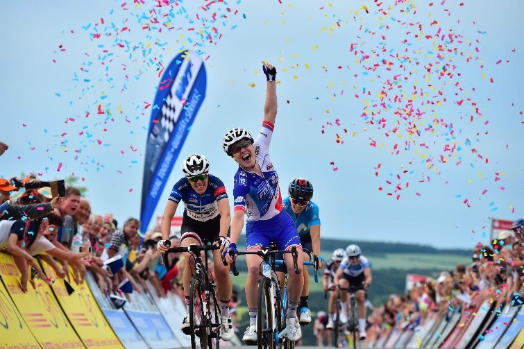 Rozanne Slik wint in Thuringen Rundfahrt