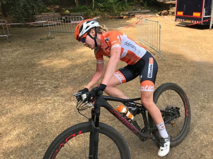 Van der Breggen met Langvad in Cape Epic