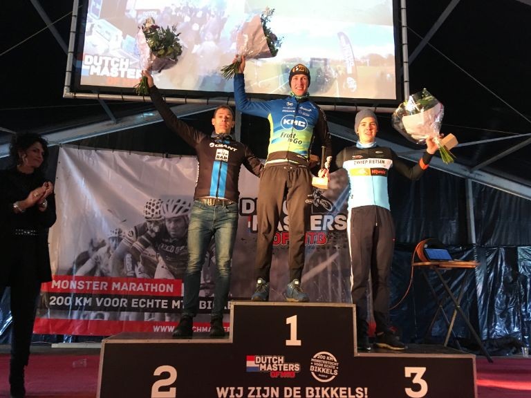 Gerben Mos wint de Dutch Masters of MTB