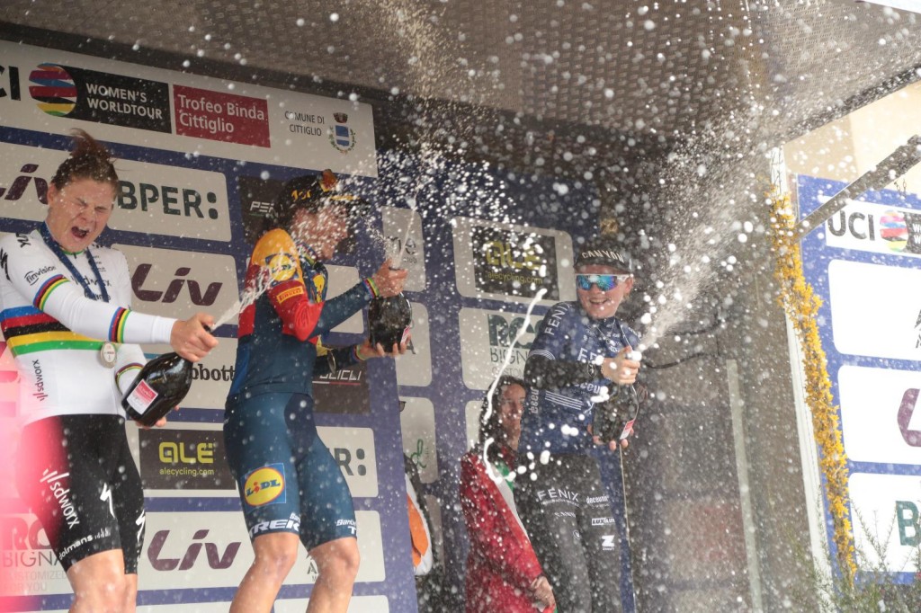 Pieterse op podium in Trofeo Binda