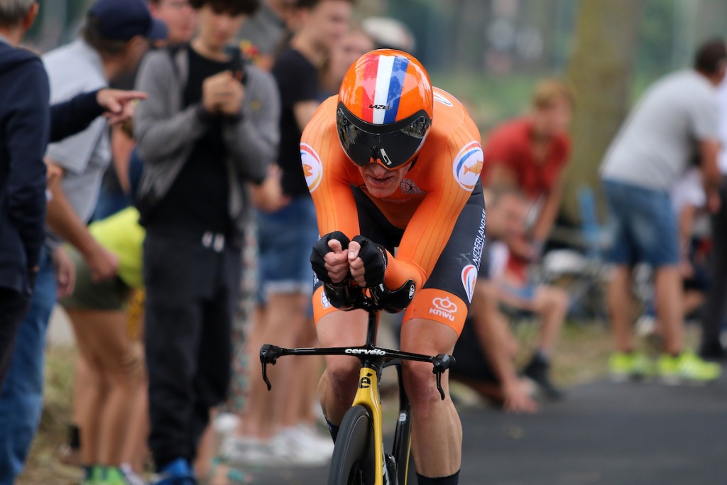 Van Emden blij met zijn tijdrit in Brugge