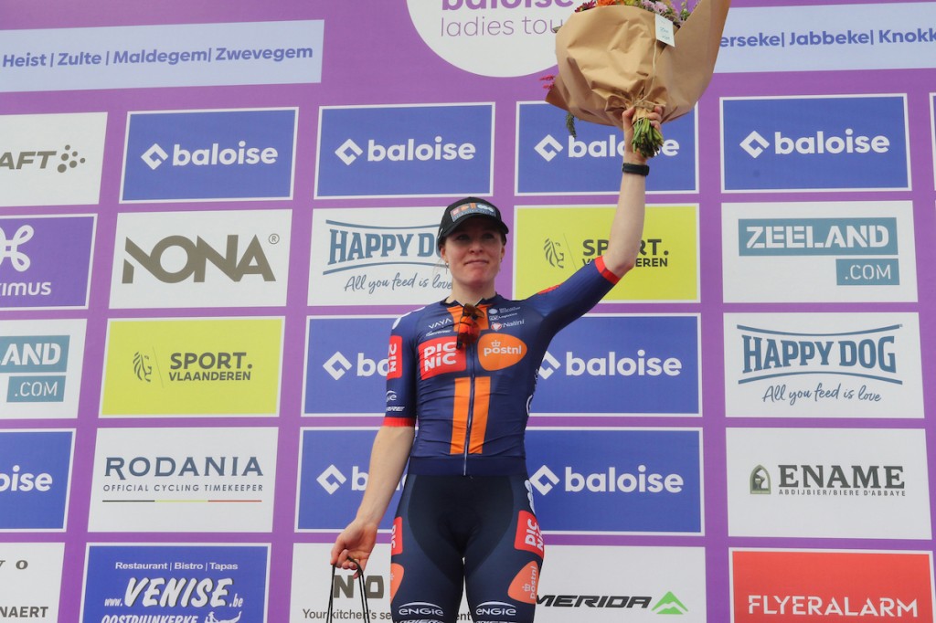 Opgave Kool in Tour Femmes, Garcia wint