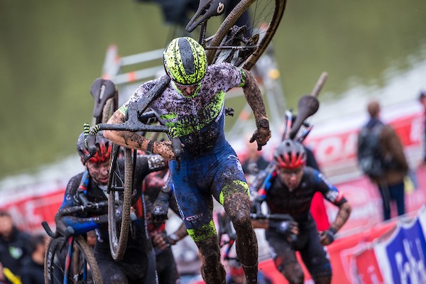 Van Kessel op podium in Kortrijk