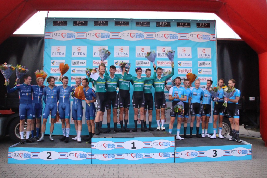 Allinq-Krush-IJsselstreek wint ploegentijdrit Gilze