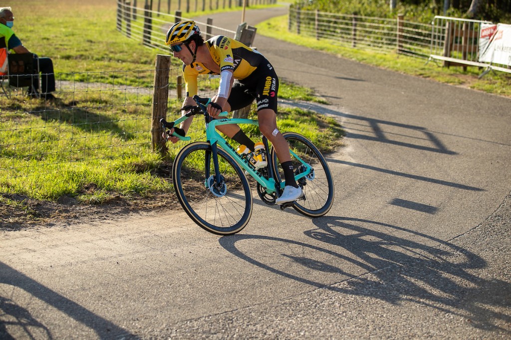 Jumbo-Visma 1 en 3  in GP Vorarlberg