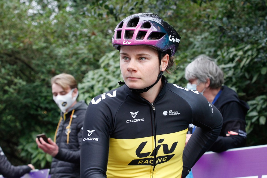 Kopecky bezorgt Liv Racing zege in Le Samyn