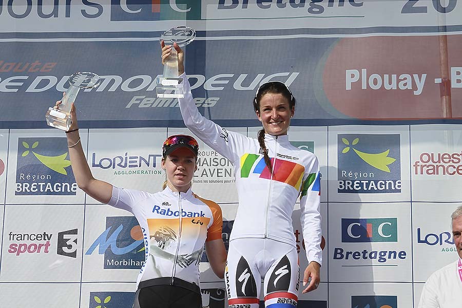 Dubbelslag voor Armitstead in Plouay