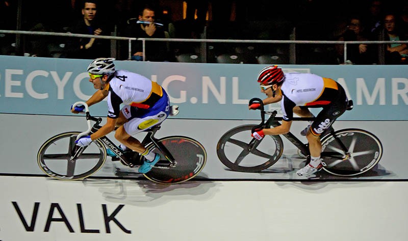 Belgen aan leiding in Zesdaagse Rotterdam