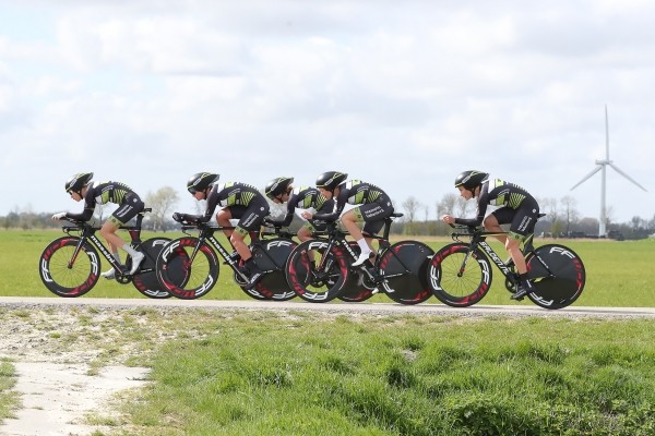 Vier Nederlandse UCI-vrouwenteams WK Ploegentijdrit