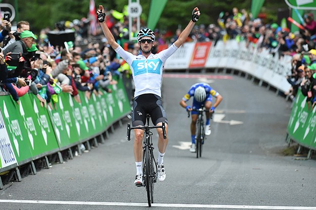 Wout Poels wint koninginnenrit Britain