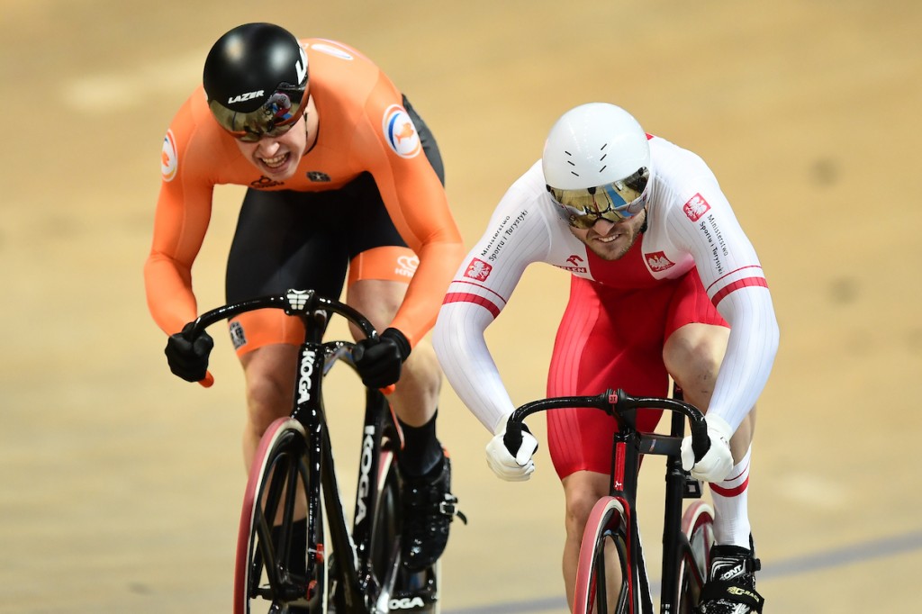 Goud, zilver en brons op EK Baan