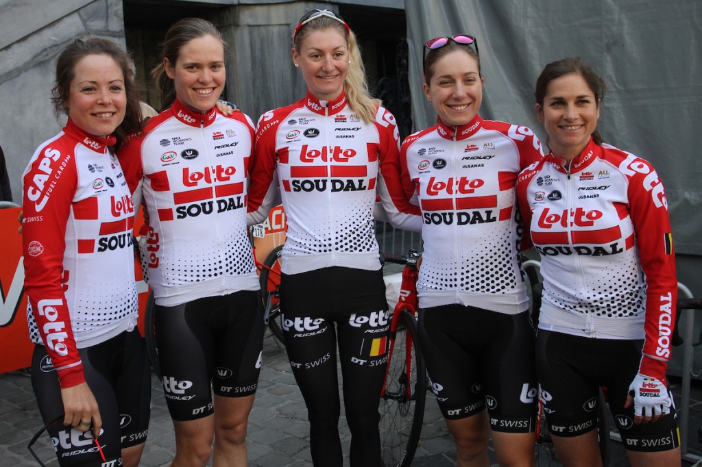 Lotto Soudal Ladies met twee Nederlandse rensters