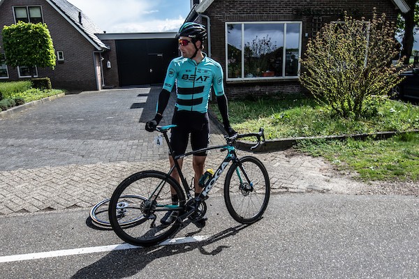 Luuc Bugter ploegleider bij Human Powered Health