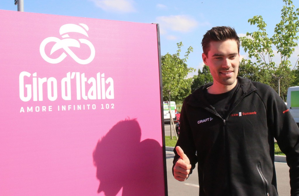 Dumoulin ook in tweede rit Giro beste landgenoot