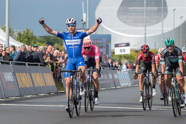 Jakobsen aan het feest in Valenciana