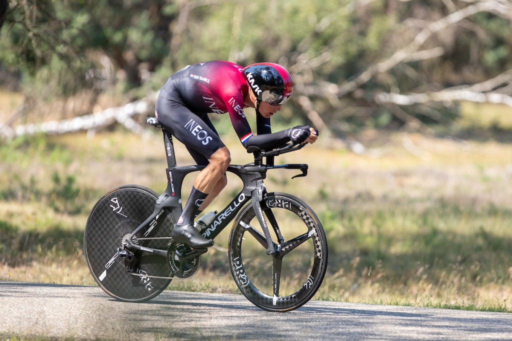 Van Baarle is vijfde in Evans Road Race