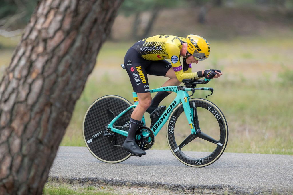 Bouwman achtste in tijdrit Belgium Tour