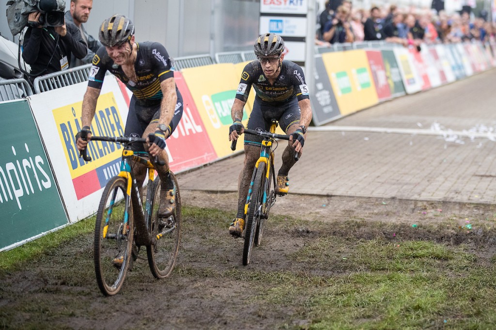 Van Kessel als derde mee op podium in Gieten