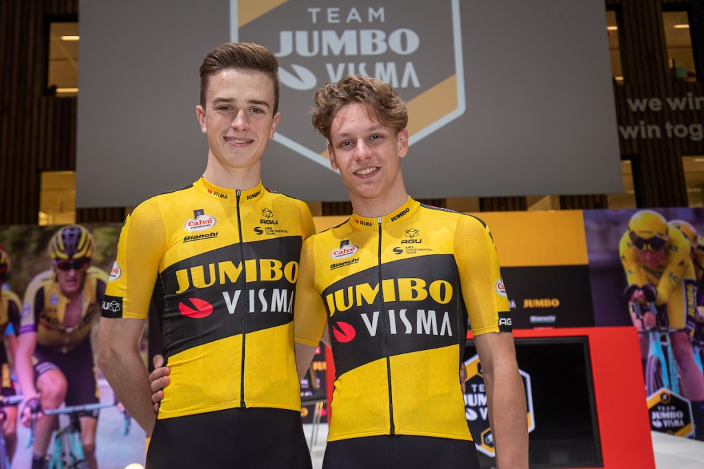 Drie blijvers, twee vertrekkers Jumbo-Visma DT