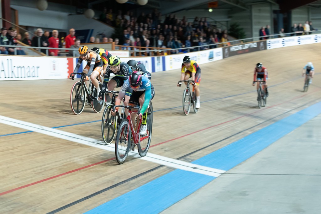 Lorena Wiebes wint NK scratch