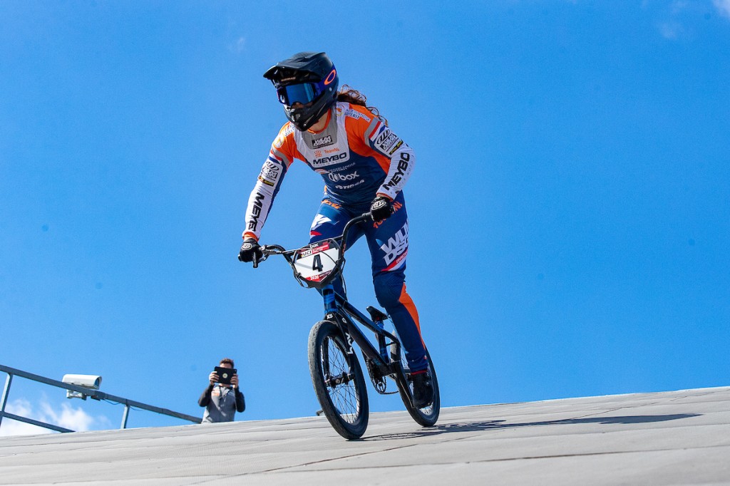 Baauw wint eerste wereldbeker BMX Verona