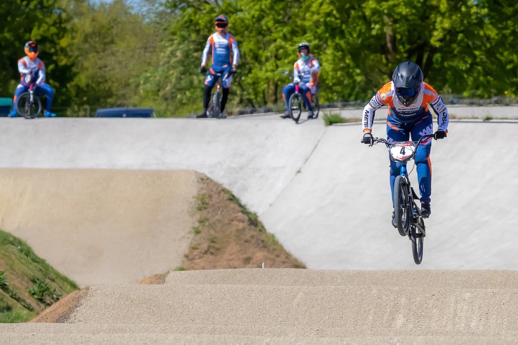 Sporters terug op BMX-baan Papendal