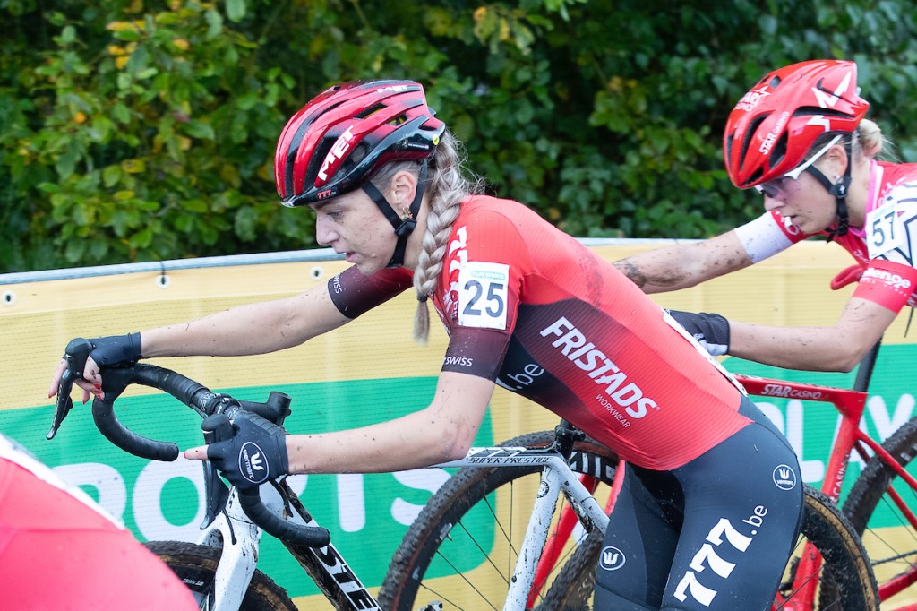 Van der Heijden op het podium in Gullegem