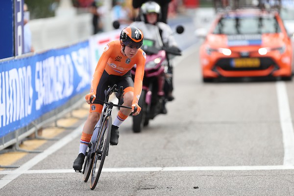 Van der Breggen naar zilver op WK Tijdrijden