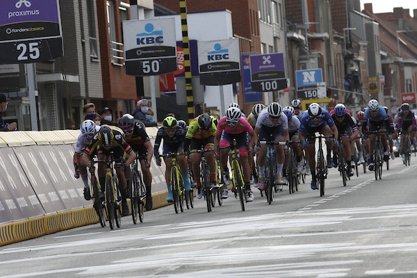 Deelnemers en rugnummers Gent-Wevelgem 2025 vrouwen