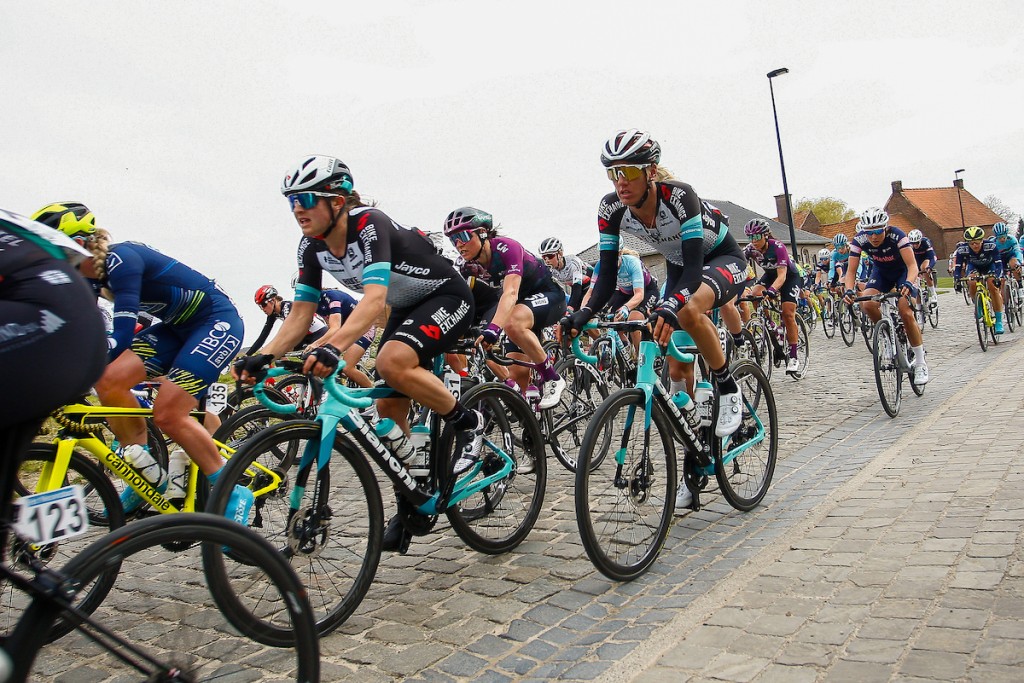 Deelnemers en rugnummers Scheldeprijs Vrouwen