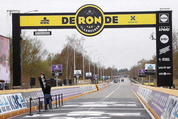 Deelnemers en rugnummers Ronde van Vlaanderen mannen