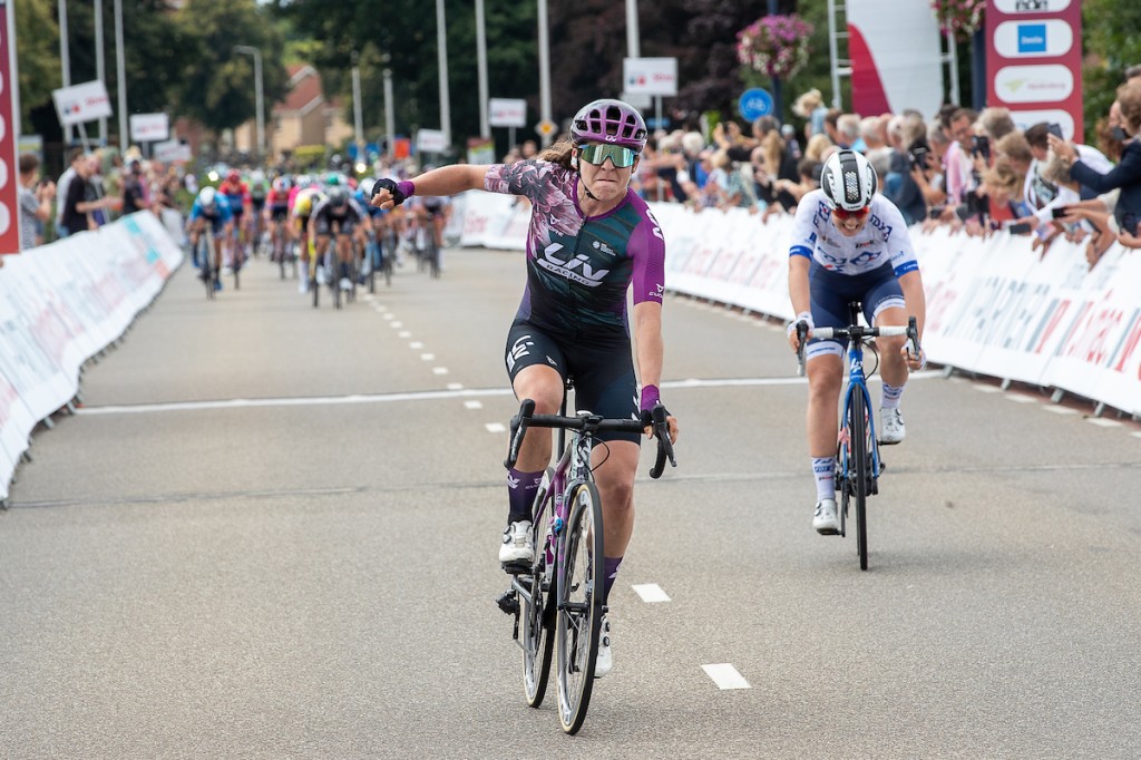 Eerste rit Simac Ladies Tour voor Jackson